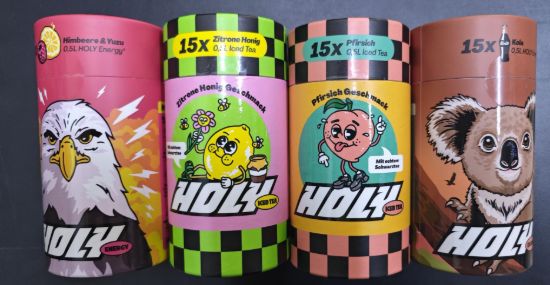 Bild von HOLY Getränkepulver 15 x 0,5l, 4 Sorten