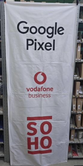 Bild von Banner für Roll-up, Magnetaufsteller, Motiv Vodafone SOHO, 1 x 2m