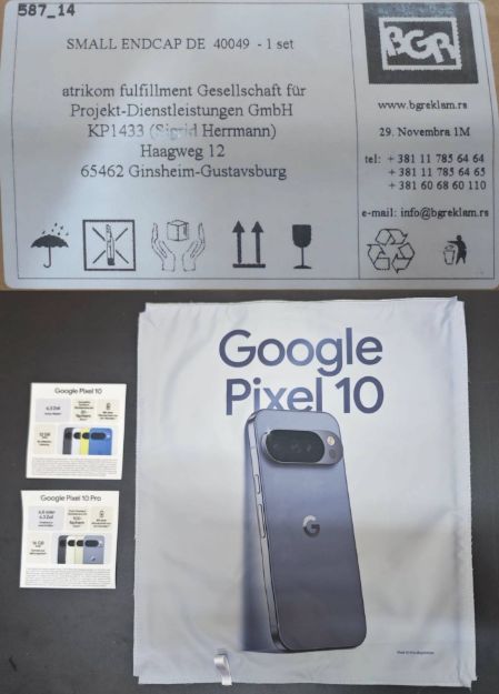 Bild von Endcap, FSDU, Q1/25 - Refresh Kit, Pixel 10